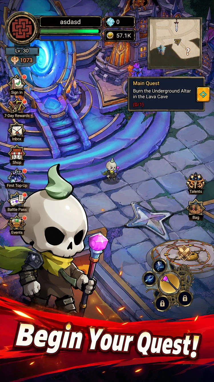 Pantheland screenshot