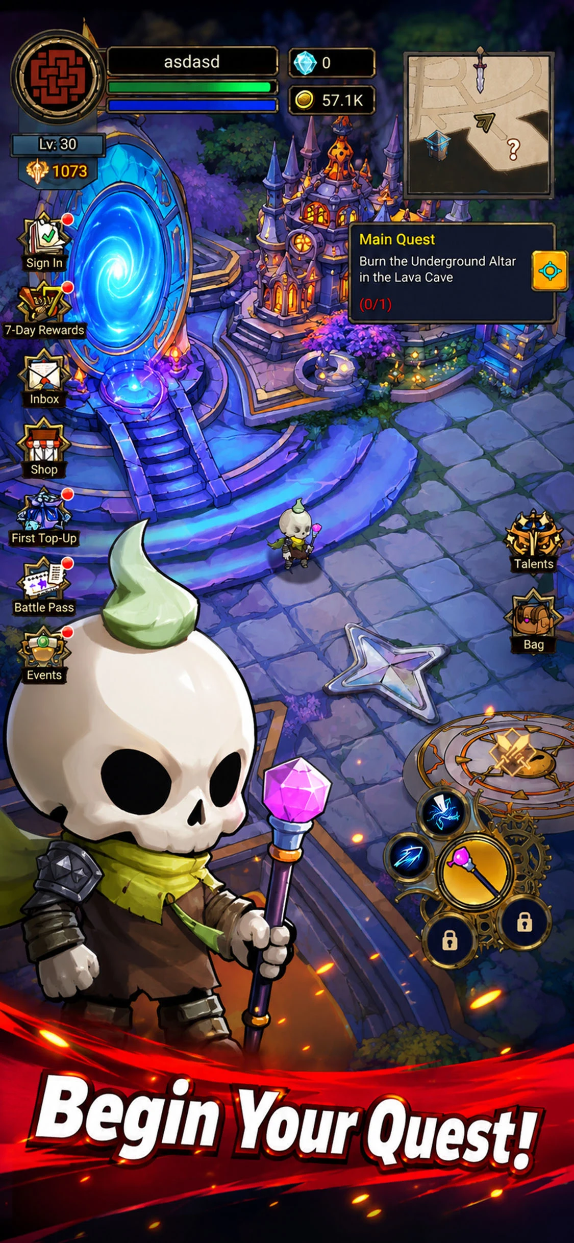Pantheland screenshot